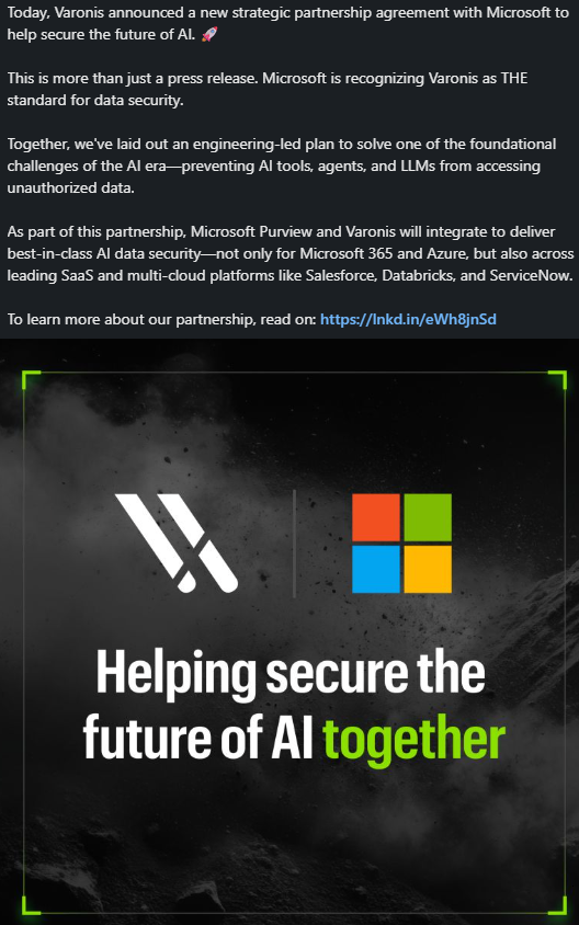 Uniting Purview and Third-Party Data Security Products